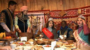 Героем дня на праздновании Наурыза в Павлодаре стал 17-летний нигериец Ноа Салако