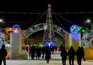 Аким СКО: Бюджетных денег на новогоднее оформление в 2018 году не потратим