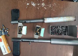 Изготовители кустарных пистолетов задержаны в Туркестане