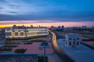 Движение на улицах левого берега ограничат в Нур-Султане