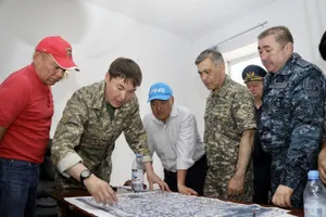 Минобороны: завершены работы по очистке города Арыси