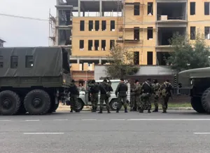 Силовики открыли стрельбу во время митинга протеста в Ингушетии