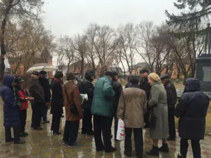 Павлодарские коммунисты традиционно отметили 7 ноября у памятника Ленину