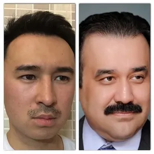 Казахстанцы устроили усатый флешмоб в честь возвращения МасимоваЭксклюзив