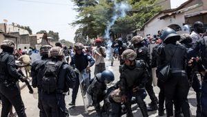 Полиция Гамбии применила слезоточивый газ на митинге против ареста братьев