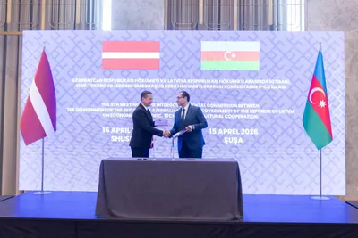 Подписан итоговый протокол 9-го заседания Совместной межправкомиссии Азербайджан-Латвия