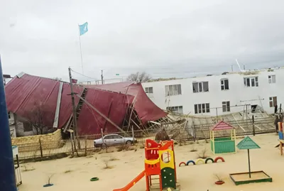 Обрушение кровли школы в селе Курык прокомментировали в Мангистауской области
