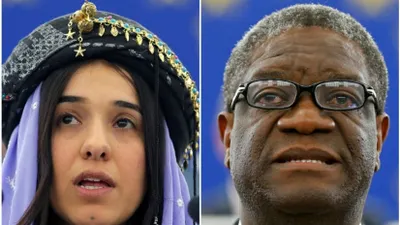 Нобелевскую премию мира получат Дени Муквеге и Надя Мурад