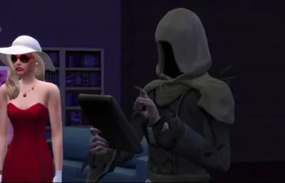 В патче для The Sims 4 запретили романы со Смертью