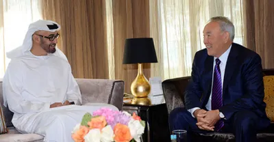 Назарбаев встретился с наследным принцем Абу-ДабиЭксклюзив