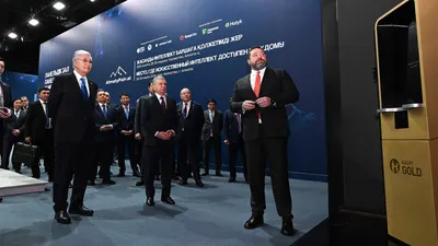 Михаил Ломтадзе презентовал главам государств Казахстана и Узбекистана сервисы Kaspi.kz