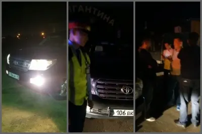 На штрафстоянку водворили внедорожник акима Жанаозена
