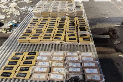 Партию кокаина на 20 миллиардов рублей обнаружили на борту из Эквадора в Петербурге