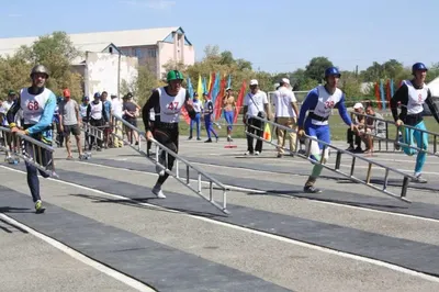 На арене огнеборцы