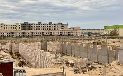 Незаконно строящийся жилой комплекс снесли в Актау