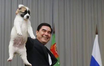 Гурбангулы Бердымухамедова вдохновили алабаи