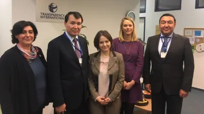 Алик Шпекбаев встретился с представителями Transparency International