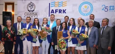 Призеров чемпионата Азии по легкой атлетике наградили в Астане