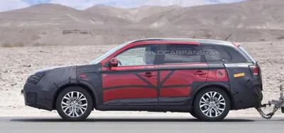 Mitsubishi тестирует обновленный Outlander
