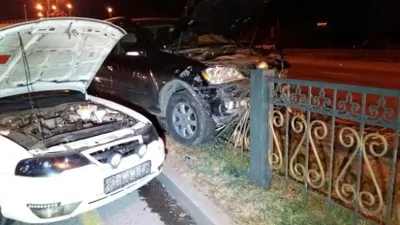 ДТП с участием нескольких автомобилей произошло в Алматы