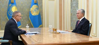 Токаев принял акима области Жетысу
