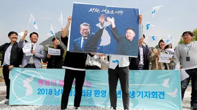 Проведена генеральная репетиция встречи глав Южной и Северной Кореи