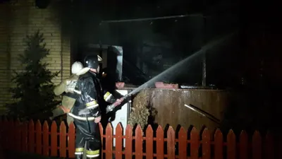 На Северном кольце сгорела донерная