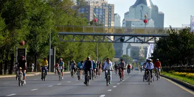 5 мая перекроют Аль-Фараби и ВОАД из-за велопробега в Алматы