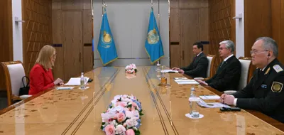 Токаев встретился с главой мирового объединения финансовых разведок