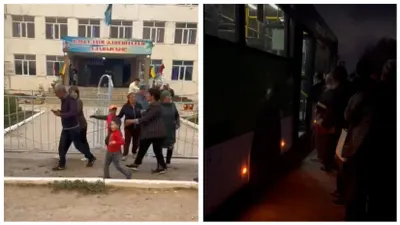 Жителей пригорода Семея эвакуируют из-за плотного задымления