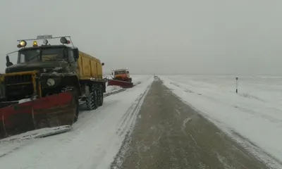 В шести регионах Казахстана из-за непогоды закрыты дороги
