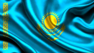 В Анталии повесили перевернутый флаг Казахстана