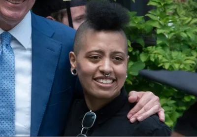 В ходе протестов задержали дочь мэра Нью-Йорка