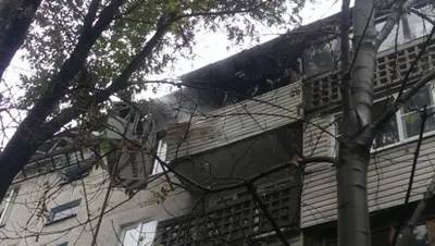 В Алматы горит многоквартирный дом (ФОТО)