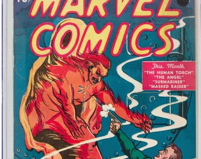 За рекордную сумму продали первый комикс Marvel