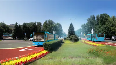 Акимат подготовит продолжение второй линии BRT с учетом мнения жителей