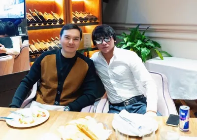 Кайрат Нуртас отметил день рождения с родственником Елбасы