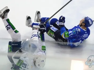 «Югра» и «Барыс» доставили удовольствие болельщикам. Фото