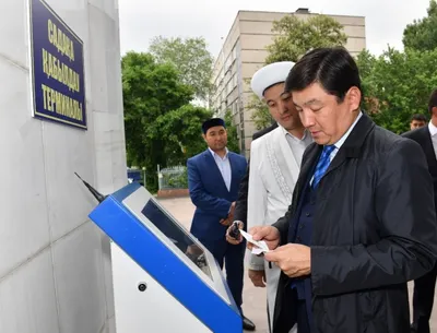 Пожертвования в Центральной мечети можно делать и по терминалам