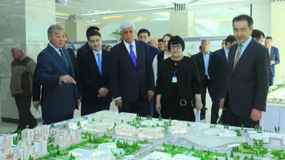 Бакытжан Сагинтаев посетил город на казахстанско-китайской границе