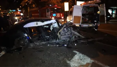 Пьяный водитель спровоцировал кошмарное ДТП в Алматы