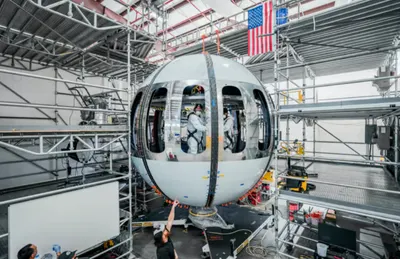 В сети появилось фото капсулы для космического туризма