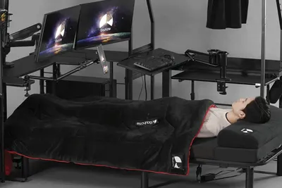 Кровать для геймеров разработали в Японии