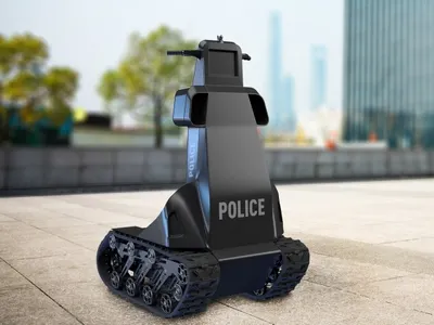 Робота-полицейского создала украинская компания
