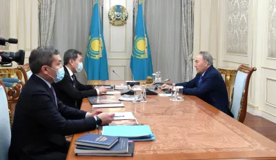 Нурсултан Назарбаев принял Акана Сатаева