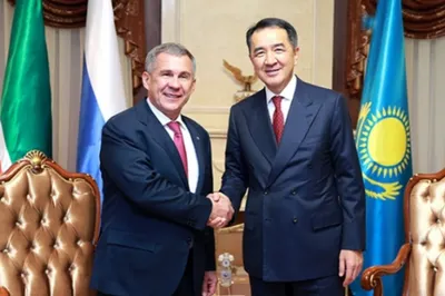 Премьер-министр РК Бакытжан Сагинтаев встретился с президентом Татарстана