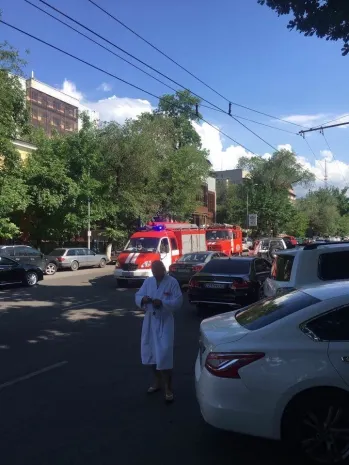 Задымление в элитном спорткомплексе Алматы