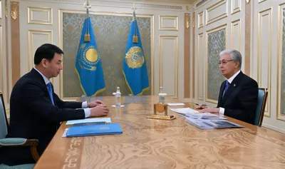 Президент Касым-Жомарт Токаев принял акима Алматы
