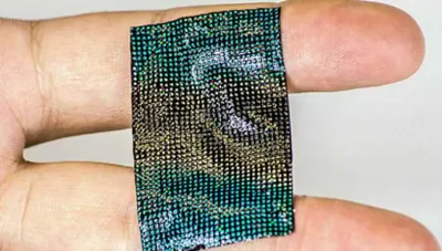 Пластырь из кристаллов будет следить за здоровьем