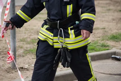 В Алматы горел рынок «Байсат»